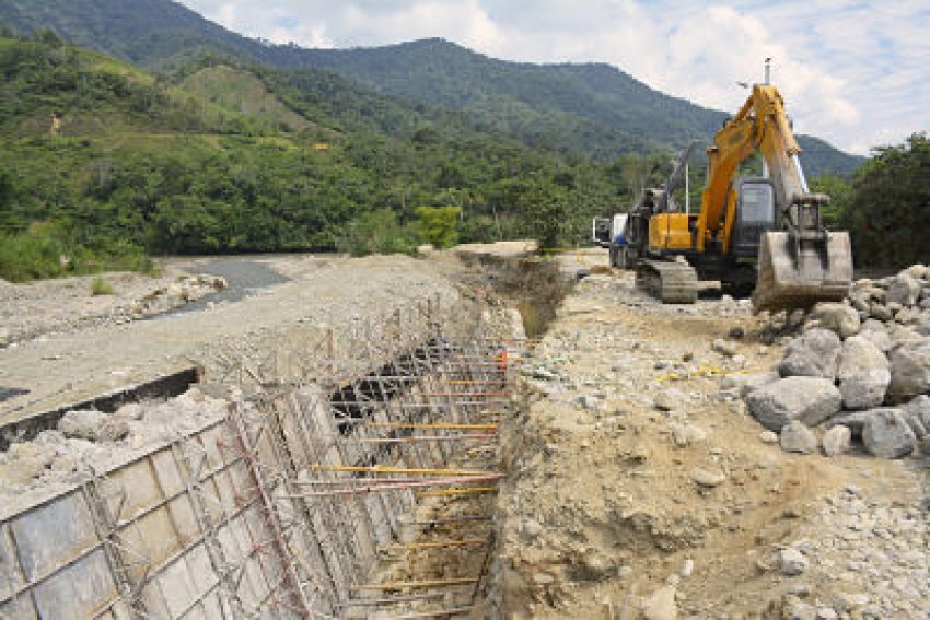 Inicia construcción de muros de contención en la quebrada Buenaventura