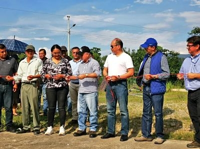 EERSSA inaugura obra de electrificaci&oacute;n en Nung&uuml;i