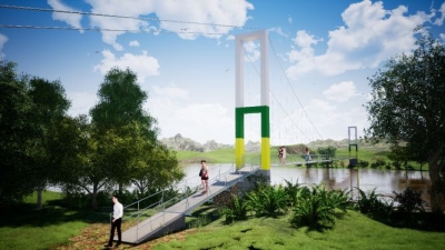 Convenio permitir&aacute; reconstruir puente peatonal en Guadalupe