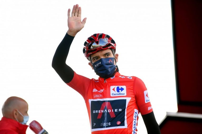 Richard Carapaz salvó liderato de la Vuelta a España; Primoz Roglic fue ganador de la octava etapa