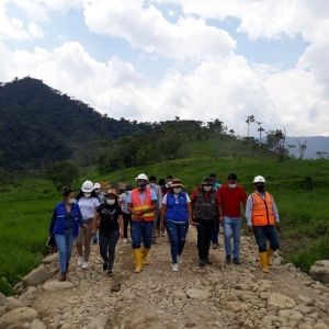 GAD Yantzaza construir&aacute; una v&iacute;a en San Vicente de Caney