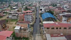 La renovaci&oacute;n urbana de Yantzaza avanza en un 80%