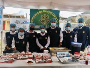 Estudiantes de Bachillerato T&eacute;cnico del colegio Primero de Mayo producen l&aacute;cteos y c&aacute;rnicos