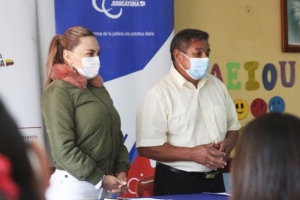 JUEZ DE PAZ DE IMBANA FUE PRESENTADO Y POSESIONADO ANTE SU COMUNIDAD