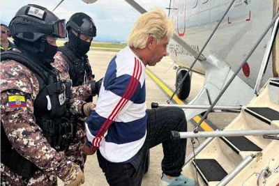 Col&oacute;n Pico fue trasladado a la c&aacute;rcel La Roca, en Guayaquil