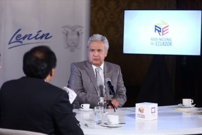 El presidente Len&iacute;n Moreno viajar&aacute; a EEUU para mantener encuentros con farmac&eacute;uticas
