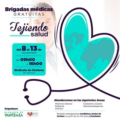 Brigadas de ayuda social se realizar&aacute;n en Yantzaza