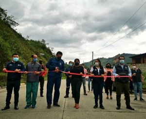 EERSSA entreg&oacute; proyecto de alumbrado p&uacute;blico en Palanda