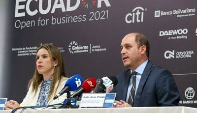 Ecuador pone todas sus expectativas de inversi&oacute;n en "Open for Business 2021"