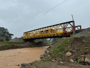 Se inaugur&oacute; nuevo puente carrozable en la parroquia de Nankais