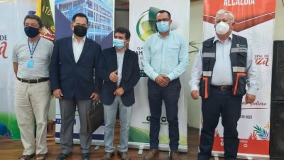 Entregan terreno para construcci&oacute;n de sub estaci&oacute;n el&eacute;ctrica en Gualaquiza
