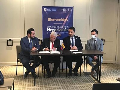 Ecuador firm&oacute; memorandos de entendimiento con Estados Unidos, Kuwait, Chile y Rep&uacute;blica Dominicana para los cielos abiertos