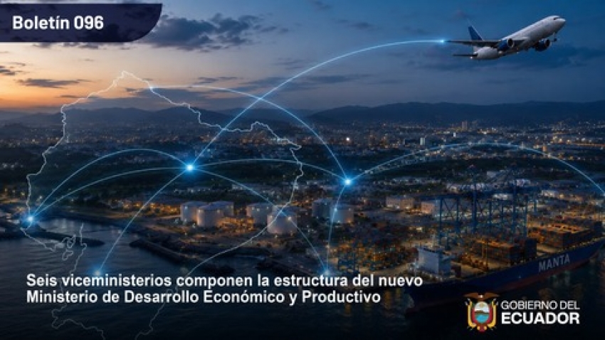 Seis viceministerios componen la estructura del nuevo Ministerio de  Desarrollo Económico y Productivo