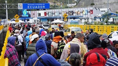 5 mil venezolanos retornaron a su pa&iacute;s desde Ecuador