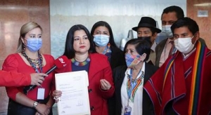 Isabel Err&iacute;quez presenta proyecto de reforma a la Ley Minera