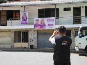 CNE Zamora realiza control de presunta campa&ntilde;a  anticipada en Zamora Chinchipe