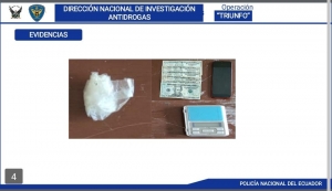 Polic&iacute;a Nacional realiza la incautaci&oacute;n de sustancias catalogadas sujetas a fiscalizaci&oacute;n y aprehensi&oacute;n de 1 ciudadana de nacionalidad ecuatoriana