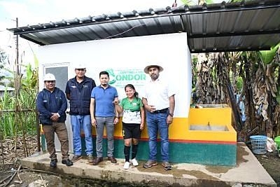 GAD Centinela del C&oacute;ndor entreg&oacute; 30 unidades b&aacute;sicas sanitariasa a familias de la comunidad Tuntiak