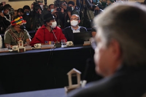 Di&aacute;logo entre el Gobierno y Sectores Ind&iacute;genas concreta en tres puntos
