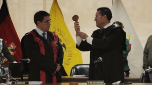Jos&eacute; Suing asume la presidencia de la Corte Nacional de Justicia