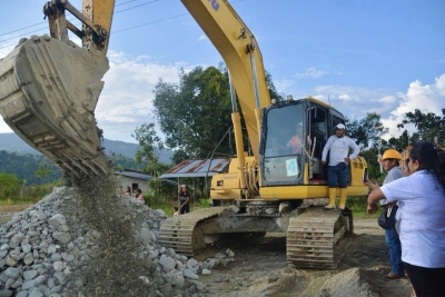 Inici&oacute; la construcci&oacute;n de una cubierta para Paquisha