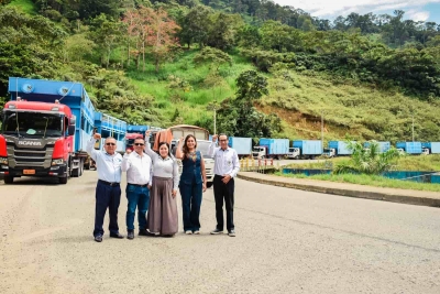 Nuevos m&oacute;dulos llegan a la Planta de Agua Potable de Yantzaza
