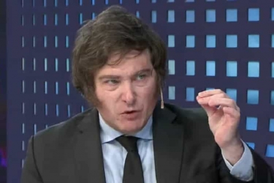 Javier Milei descart&oacute; dolarizar la econom&iacute;a este a&ntilde;o