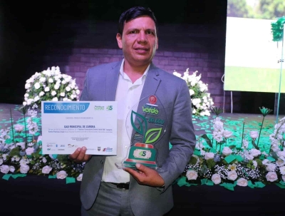 Zamora obtuvo el tercer lugar en la 7ma edici&oacute;n del Premio Verde BDE con su innovador proyecto de abono org&aacute;nico