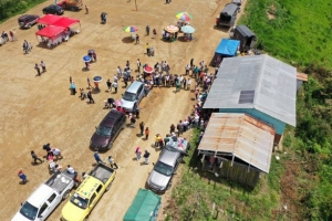 Alcald&iacute;a de Palanda inaugur&oacute; v&iacute;a en Palmeras