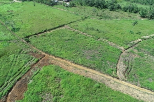 Prefectura realiz&oacute; entrega  de canales de drenaje en Paquisha