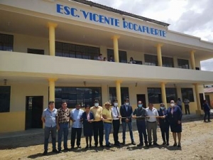 Reconstrucci&oacute;n de bloque de aulas para la escuela Vicente Rocafuerte