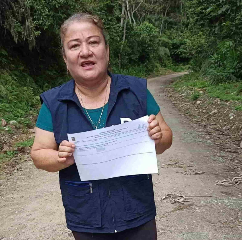 Panguintza gestiona la adquisición de maquinaria para fortalecer la vialidad