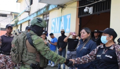 Militares entregan el control de la c&aacute;rcel de Los R&iacute;os al SNAI