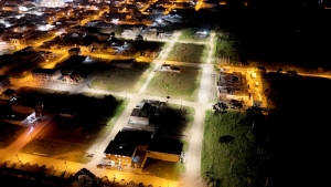 Inauguraci&oacute;n de electrificaci&oacute;n y alumbrado p&uacute;blico en El Pangui