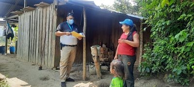 Director Distrital Zamora constata la calidad de los servicios de desarrollo infantil en el cant&oacute;n Palanda
